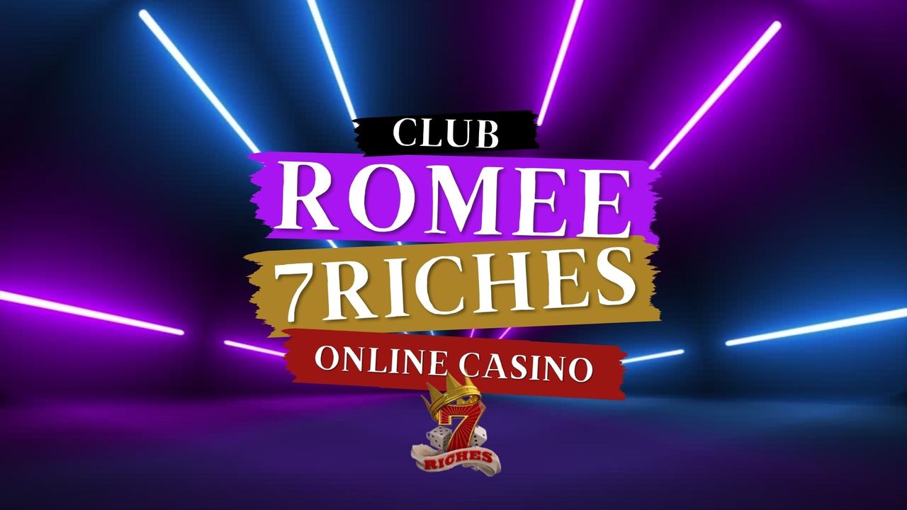 Club Romee 7Riches Online Casino neon banner